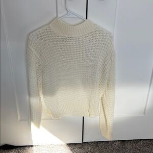 Cozy Cream Knit Sweater